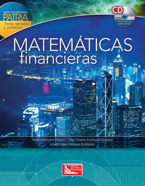 Matematicas Financieras Incluye Cd Rodriguez Franco Jesus Libro En Papel