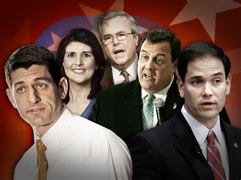 An Early Look At The 2016 Gop Presidential Contenders