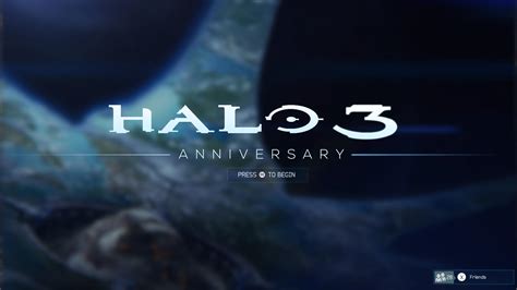 Halo 3 Anniversary Fan Made Main Menu Rhalo