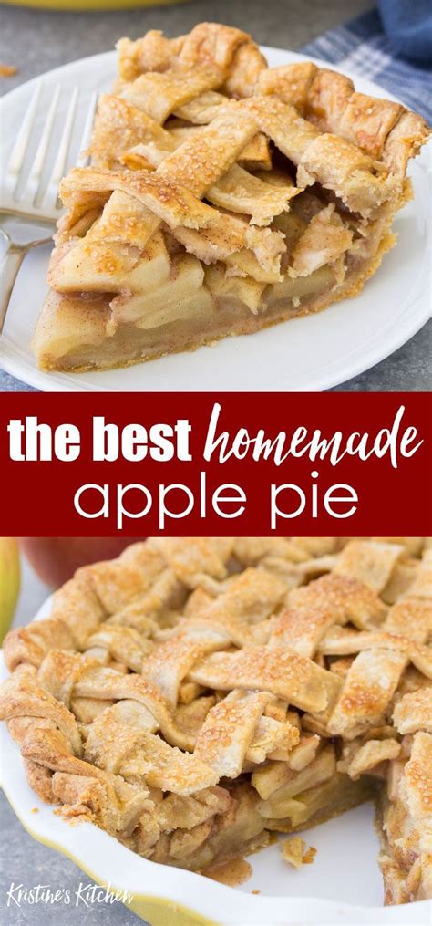 Making grandma's apple pie recipe from scratch. Apple Pie Recipe in 2020 | Easy pie recipes, Classic apple ...
