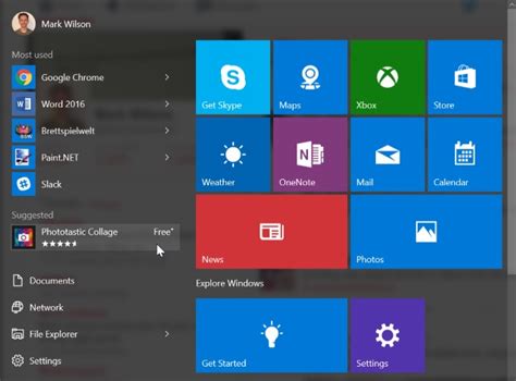 Microsoft Now Uses Windows 10s Start Menu To Display Ads