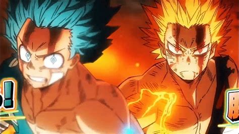 Amv Bakugou Midoriya 100 One For All Vs Nine Deku And Bakugo One For