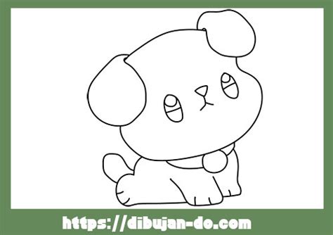 Dibujos De Perros Kawaii Para Colorear Dibujando