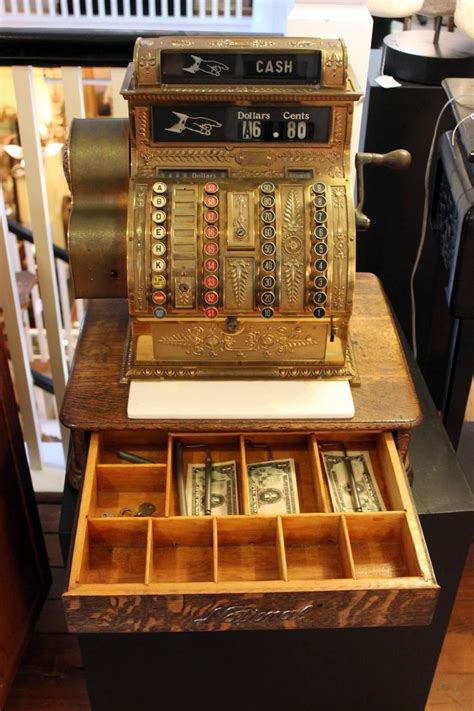 A register i created as a hero asset using maya, substance and marmoset. Antique Brass Cash Register by National Cash Register ...