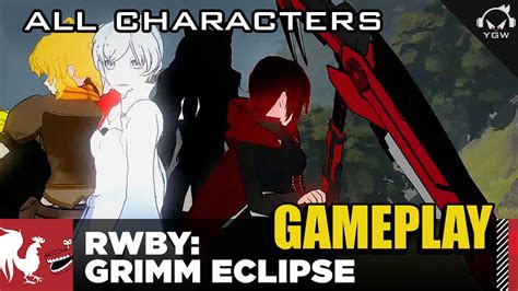 Rwby Grimm Eclipse Gameplay All Characters 2016 Pc Review Letsplay