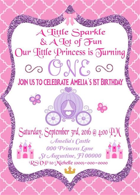 Princess First Birthday Our Little Princess Party Girls First