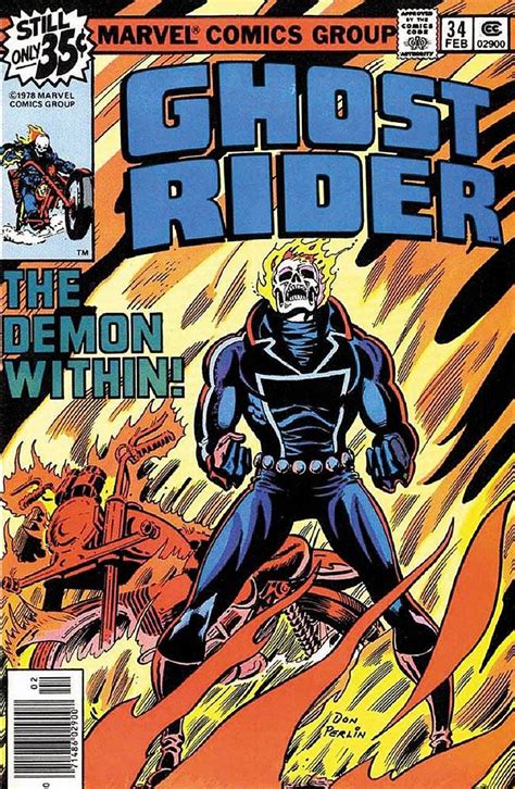 Ghost Rider 1973 N° 34marvel Comics Guia Dos Quadrinhos