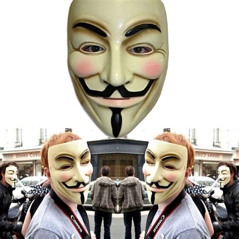 Vendetta Masque Guy Fawkes Mask Halloween Cosplay Costume - Cosplay Masque V Pour Vendetta Masque Anonymous Film de Guy Fawkes