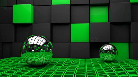 Cool Green 3d Hd Abstract Wallpapers Top Free Cool Green 3d Hd