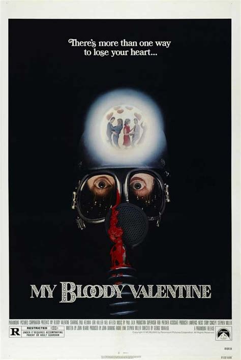 My Bloody Valentine 1981 3b Theater Poster Archive