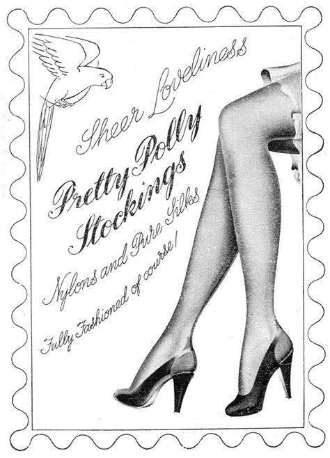 Pretty Polly Stockings Print Ad 1948 1940s Fashion Women Women S Fashion 1940s Woman Print