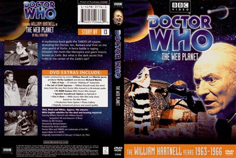 Doctor Who The Web Planet Tv Dvd Scanned Covers 312313 Web Planet