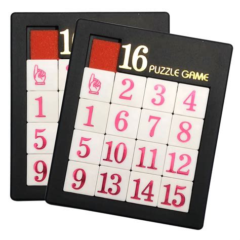 Brain Teasers And Cubetwist 15 Fifteen Puzzle Number Slide Sliding Brain