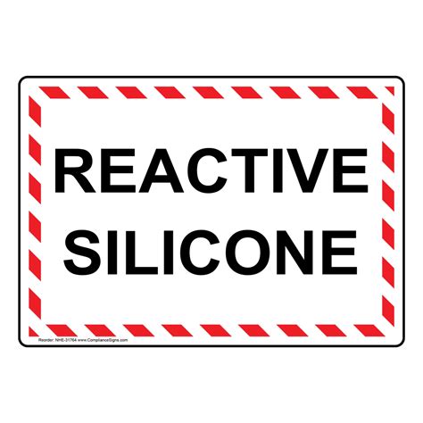 Reactive Silicone Sign Nhe 31764