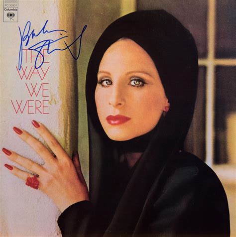 Sold Price Barbra Streisand Signed The Way We Were Album January 6