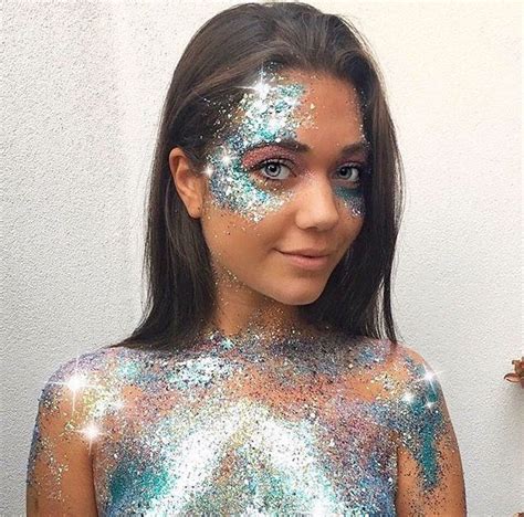 Dont Over Do It On The Glitter For Coachella Festival Makeup Glitter