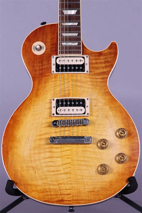 2005 Gibson Les Paul Standard Faded Tobacco Burst Guitar Chimp