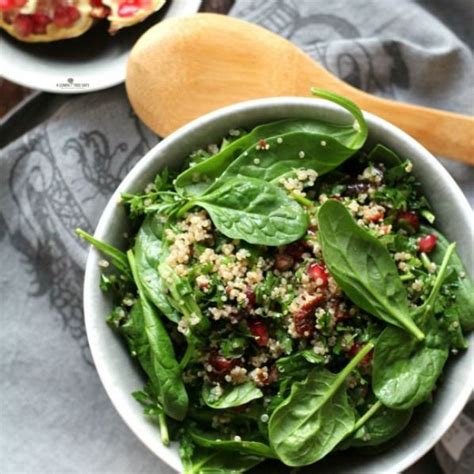 Quinoa Tabbouleh With Spinach Healthy Light And Gluten Free The Best