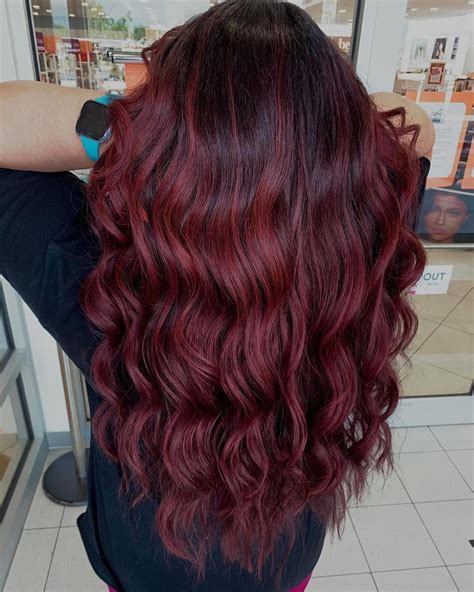 Stunning Black Cherry Hair Color Ideas For