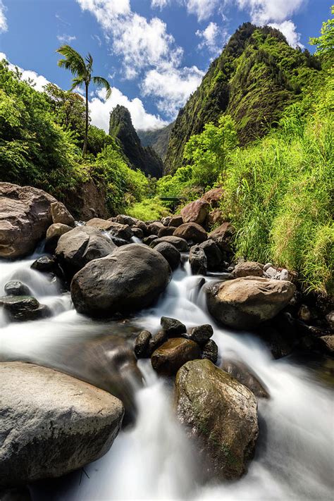 Iao Valley Cascades Photograph By Pierre Leclerc Photography Fine Art