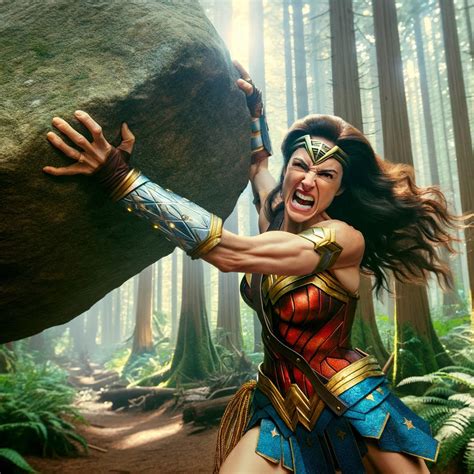 Wonder Woman Strength By Wbatson99 On Deviantart