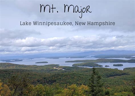 Katie Wanders Mt Major Hike Lake Winnipesaukee New Hampshire