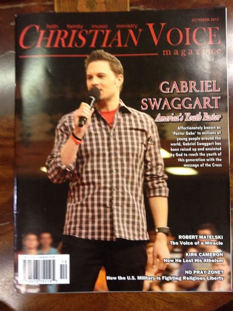 Gabriel Swaggart On Twitter Thank You To Christian Voice Magazine For