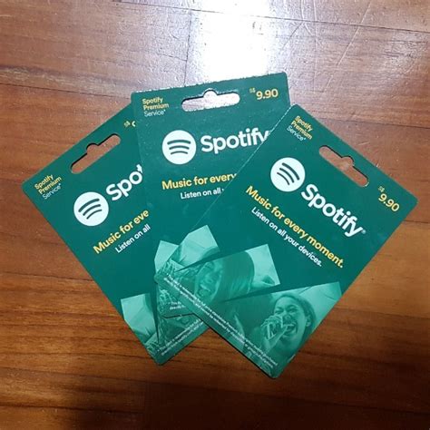 Spotify T Cards Tickets And Vouchers Vouchers On Carousell