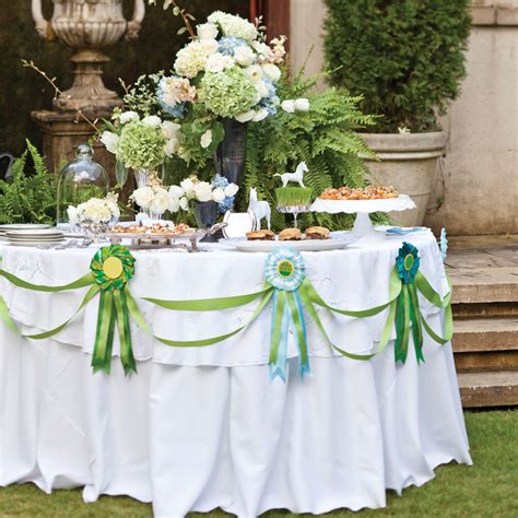 Multicolored pennant banners are a hot. Hosting a Kentucky Derby Party - Diane Gottsman | Etiquette Expert, Modern Manners & Leader in ...