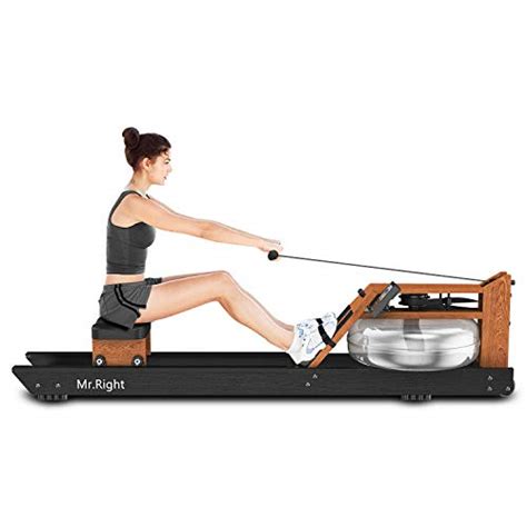 Mr Right Water Rowing Machine For Home Useoak Wood Water Rower With