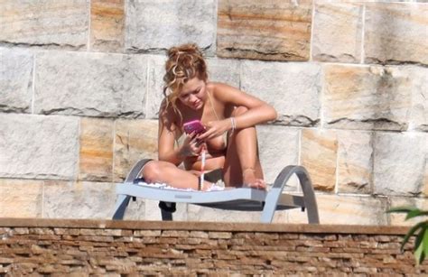 Rita Ora Displays Her Nude Tits And Sexy Bikini Body In Sydney 72