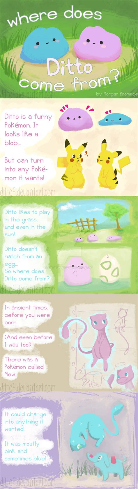 Where Does Ditto Come From By Ditto9 On Deviantart