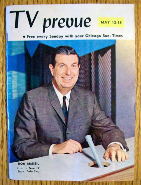 Tv Prevue May 12 18 1963 Don Mcneil