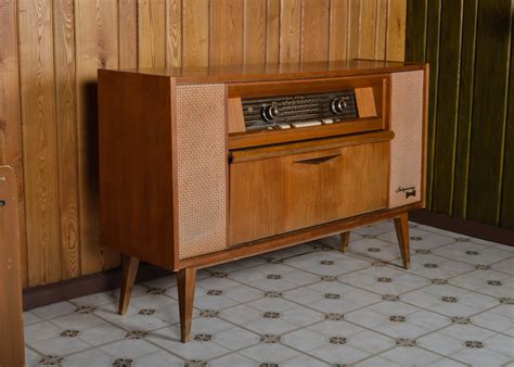Vintage Telefunken Stereo Cabinet Ebth