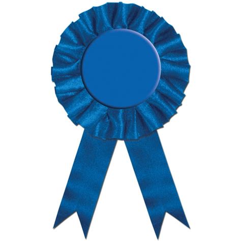 Blue Rosette Award Ribbon Partycheap