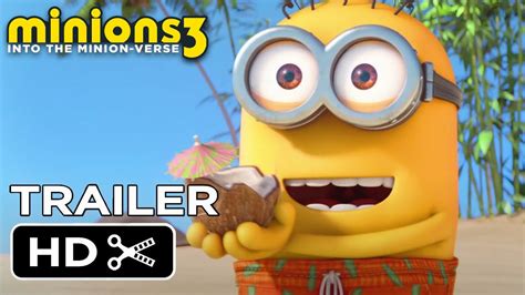 Minions 3 Into The Minion Verse 2023 Illumination Teaser Trailer