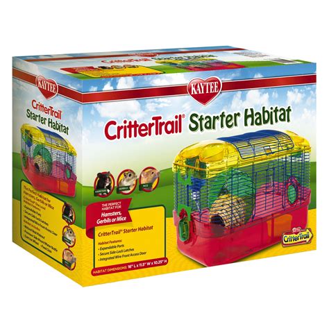 Crittertrail Primary Habitat Hamster Gerbil And Other Small Pets