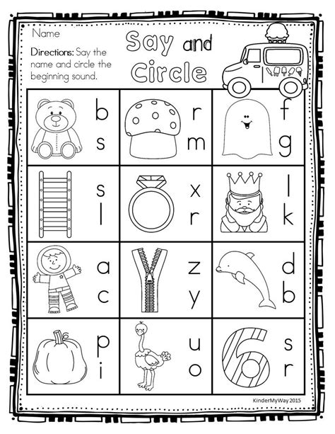 Kindergarten Free Printable Worksheets Kindergarten Worksheets Pdf