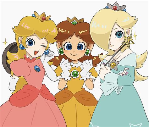 Mario Super Mario Bros Princess Daisy Princess Peach Rosalina