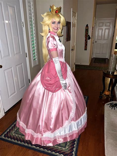 Princess Peach Princess Peach Cosplay Princess Peach Dress Princess Peach Costume