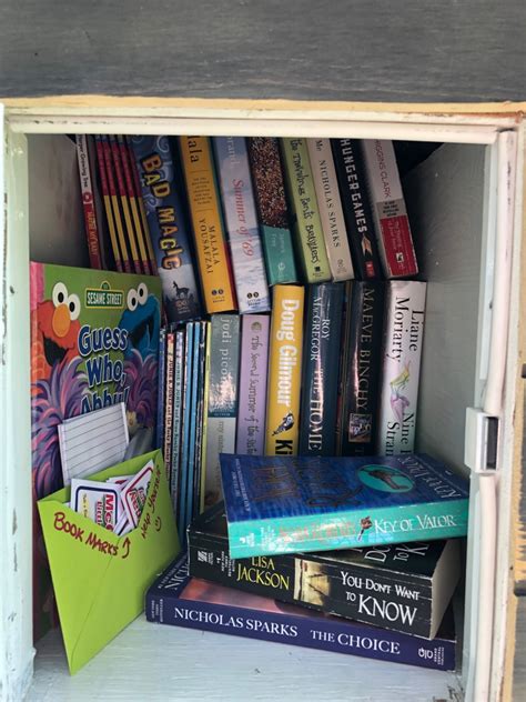 I really wanted to build one in front of. "Take a Book, Leave a Book" at the Little Library ...