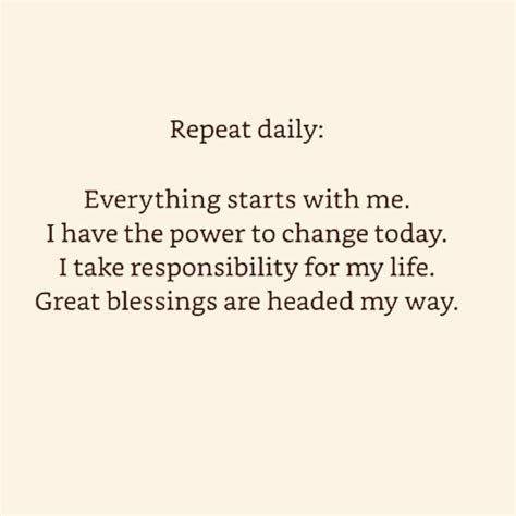 Daily Mantra Inspirational Quotes Positive Affirmations Quotes