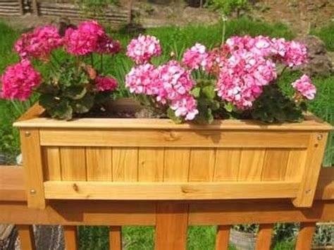 The railing planters boxes online at windowbox combine all types of styles and materials. Deck Railing Planter Box Plans • Decks Ideas