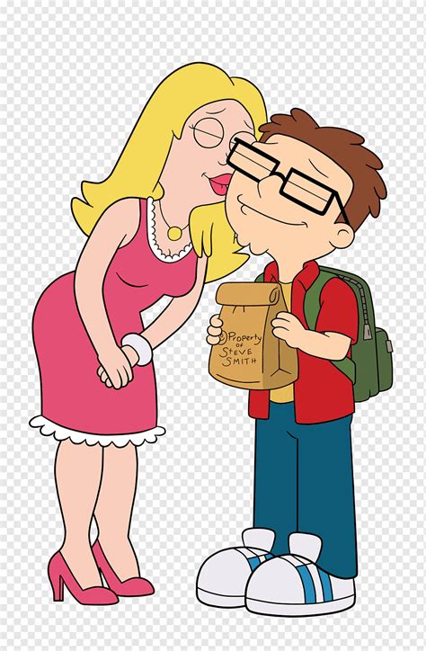 american dad steve and hayley kiss