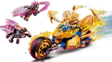 Lego 71768 Jays Golden Dragon Motorbike Lego Ninjago Set For Sale