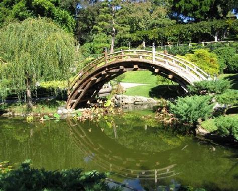 The Beautiful Japanese Garden Bridge Picture Of The Huntington