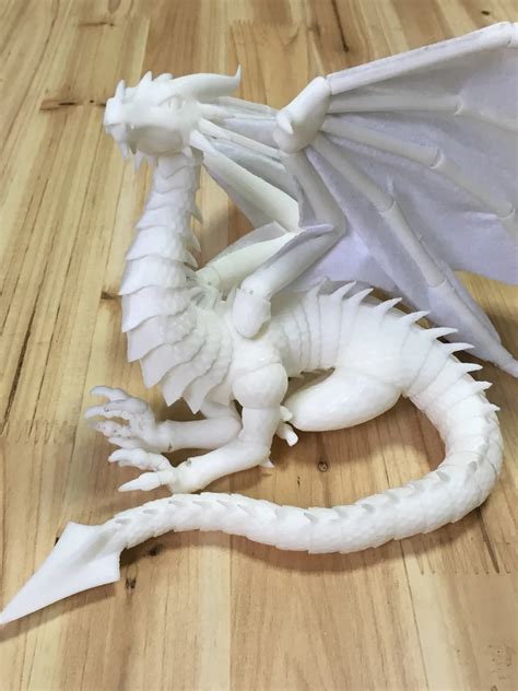 3d Printed Articulated Dragon Lucrecia Rivas