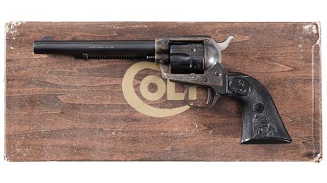 Colt Peacemaker 22 Single Action Army Revolver Rock Island Auction