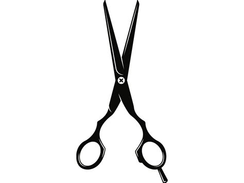 Haircut Scissors Logo Hair Scissors 2 Barber Sheer Hairstylist Salon Shop Jun 17 2021