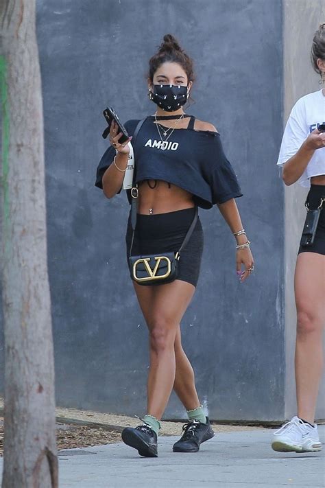 Vanessa Hudgens Outfit Leaves A Gym In West Hollywood Celebmafia